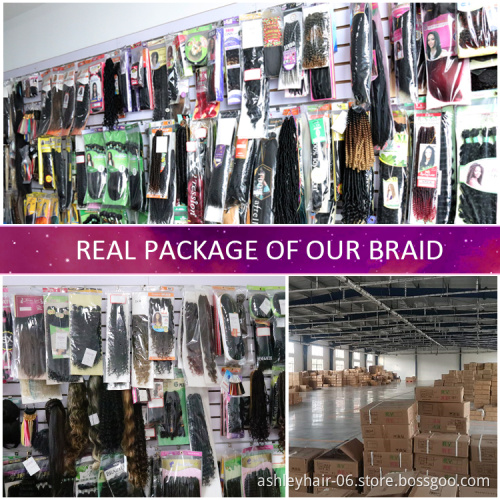 26 Inch 90G Natural Looking End Ultra Light Japanese Kanekalon Synthetic Fiber Easy Hair Pre stretched Braid Hair